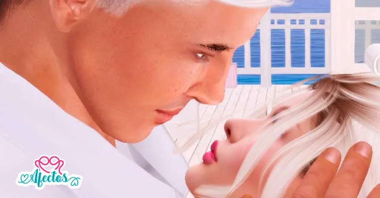 ¿Me das un beso?