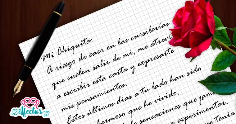 Carta de Amor: Me vuelves un niño…