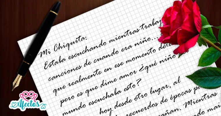 Carta de amor: Confesiones