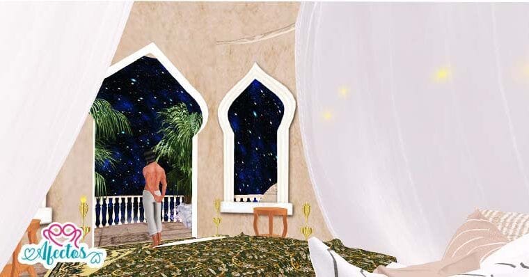 Carta de Qamar al-Zamán a Budur