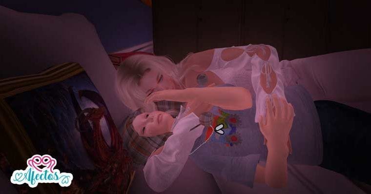 Cuando duerme una madre junto al niño