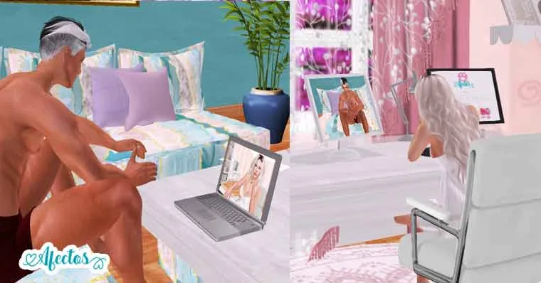 Cosas de la virtualidad – Yo todo Serio… Ella toda lujuriosa… y el wifi muerto de risa