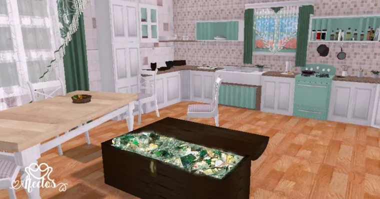 El cofre de vidrios rotos