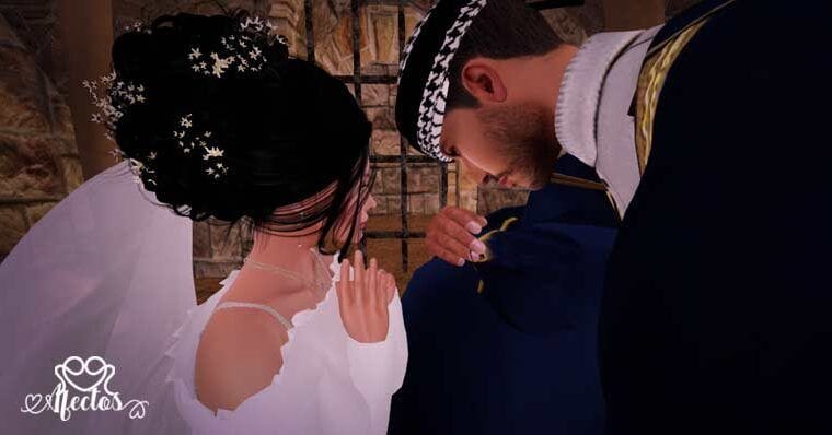 El prisionero musulmán y la cristiana de Las mil y una Noches