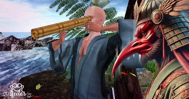 El traje de paja de arroz que volvía invisible