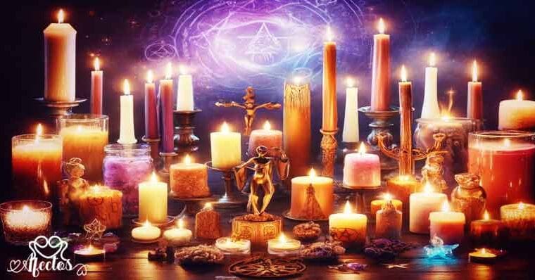 5.- Tipos de velas en la magia: El poder detrás de la forma y el propósito