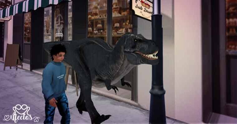 Paseo con dinosaurios de Elsa Bornemann