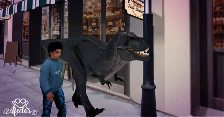 Paseo con dinosaurios de Elsa Bornemann