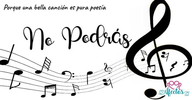 No Podras – Canción de Cristian Castro