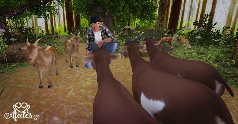 El pastor y las cabras montesas de Benicio de Seeonee