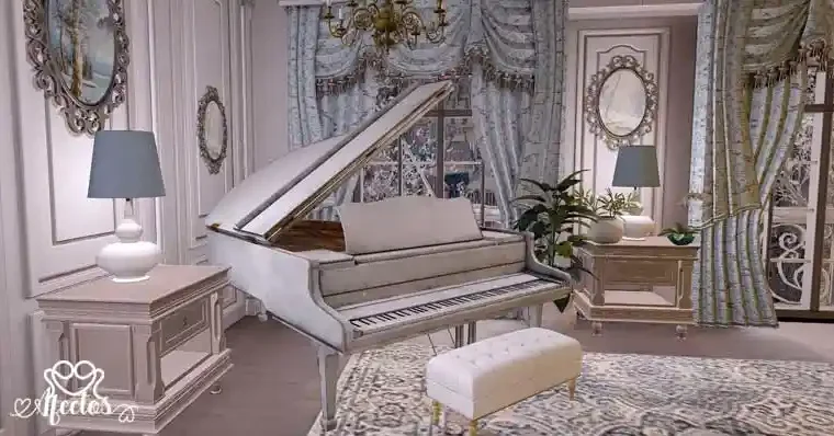 La mujer del piano blanco